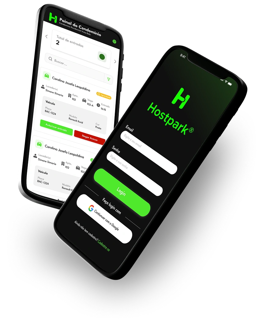 Aplicativo Mobile | HOSTPARK